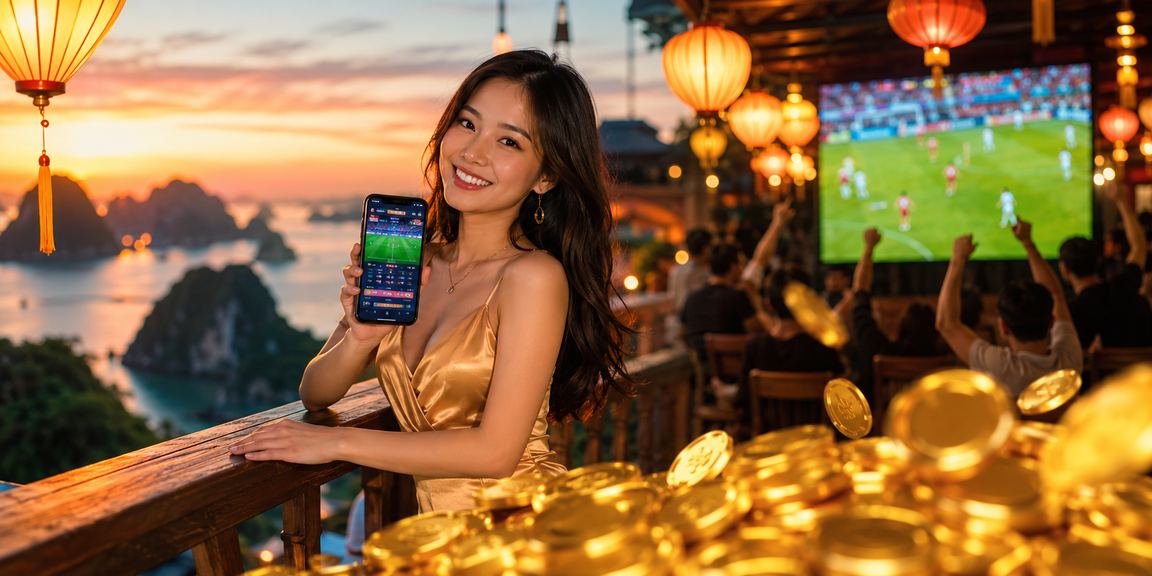 Người hâm mộ esports tại Hội An theo dõi giải đấu và đặt cược trực tuyến qua điện thoại